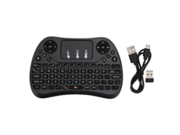 Teclado Sem Fio Mini De 2.4ghz Com Touchpad