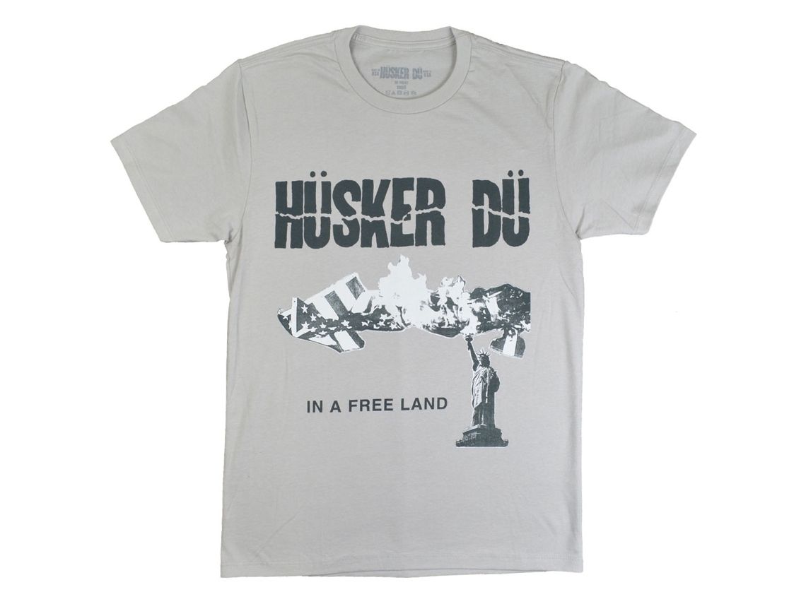 Husker Du In A Free Land T-shirt Unisex Adults Size:l