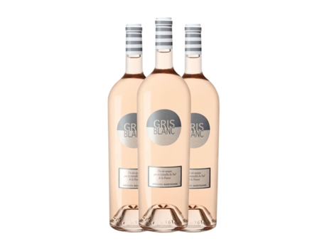 Vinho rosé GÉRARD BERTRAND Gris Blanc Grenache Cinza Vin de Pays d'Oc Garrafa Magnum (1.5 L - 3 Unidades)