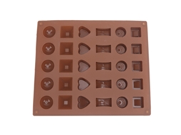 Mali molde de Chocolate Silicone Geométrico para Bolo Doces Ferramenta de Cozinha Diy