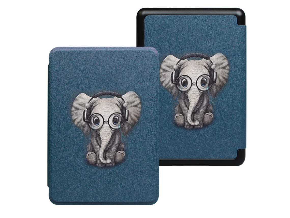 Capa Para Kindle Paperwhite 6 12ª Geração (7") 2024 -elefante Cuich