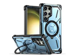 Suporte Magnético Compatível Com Capas De Celulares Samsung.azul Claro - S23plus