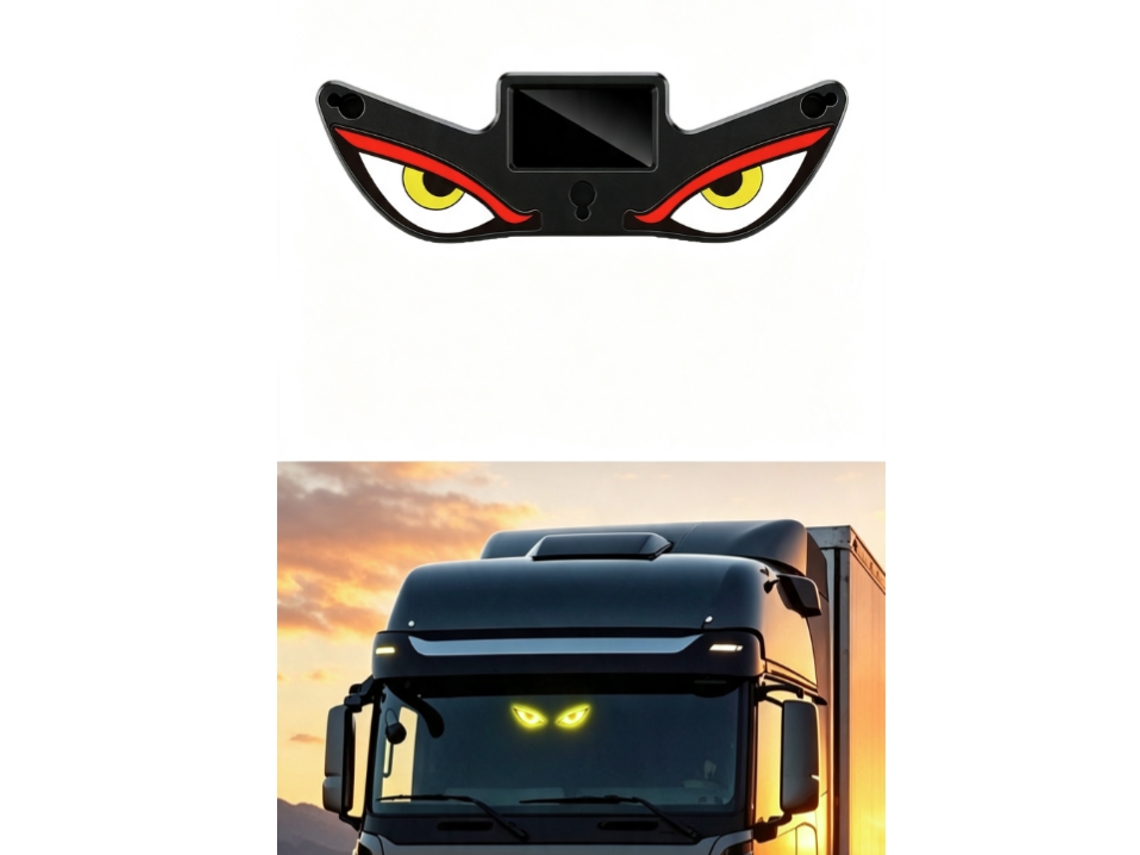 Iluminação Ambiente Dinâmica Para Carros, Iluminação Decorativa Personalizada Em Led Com Efeito Olho De Águia Para Para-brisas.