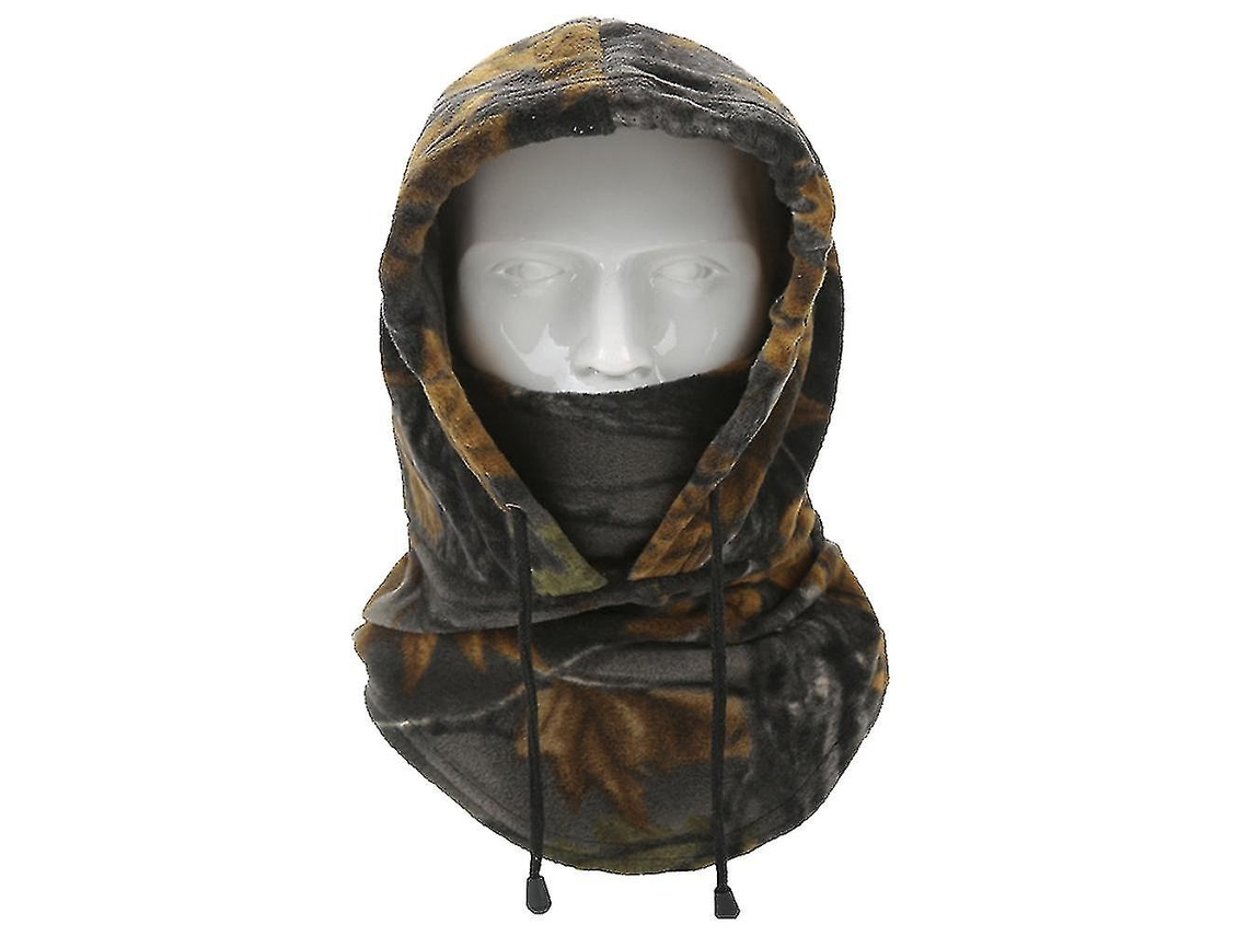 Máscara Quente para Passeios Ao Ar Livre no Inverno, Espessada e Ampliada, Chapéu de Lã À Prova de Vento BRILVIBERA