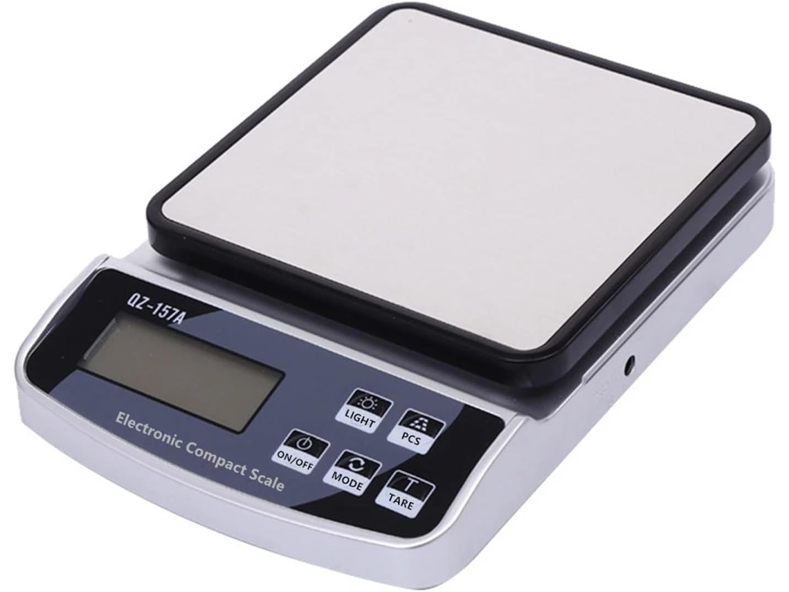 Balança Eletrônica De 15 10 3kg Com Precisão Calibração, Balança Digital Alimentos, Balança Confeitaria