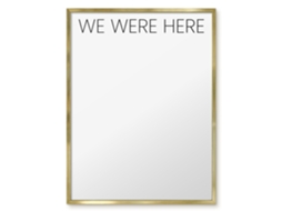 Quadro de parede magnético "We Were Here For The Office" Espelharte (60x80 cm)