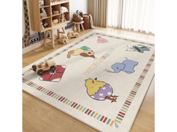 Tapete de Atividades Antiderrapante com Desenho Animado,tapete de Engatinhar para Crianças, Tapete Decorativo para Casa,estilo 1/50x80cm GERTIZ