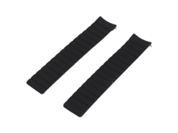 Aetheria 2pcs Pulseira de Relógio Silicone Magnética Universal para Amazfit Gtr 3 3 Pro 22mm Preto