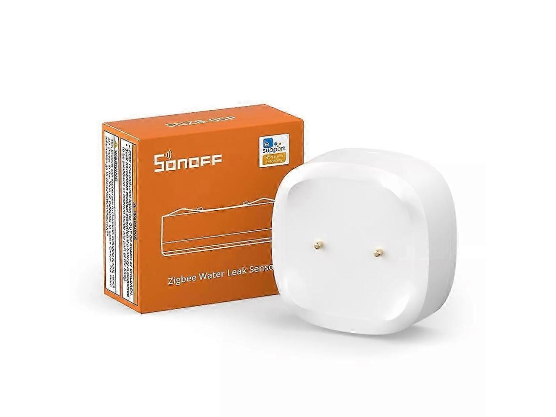 Detector De Água Zigbee Ip67 Snzb-05p Detecção De Gotejamento De Vazamento Em Casa Inteligente