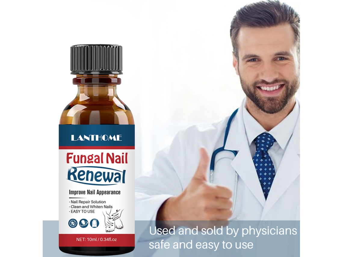 Lanthome 10ml Solução De Reparo De Unhas Fangal Renewal Aprimorada Cuidado Suave