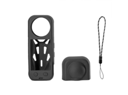Capa De Silicone Para X5 Com Sistema Resfriamento E Proteção Da Lente. Inclui Alça Pulso A Câmera X5.-aquaforge