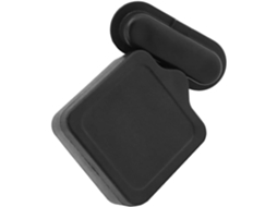 Acessório de Acesso para Fixação de Porta Bolsa Motocicleta, Na Cor Preta, Retrátil, Com Cabo Abs de Liberação Rápida e Sistema de Segurança.