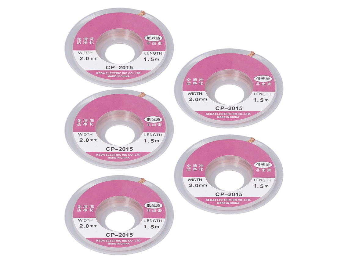 Fio de Solda Baixo Resíduo 5pcs S/MARCA
