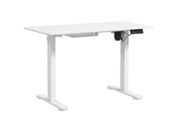 Mesa Em Pé, Altura Regulável, 120x60x72-116cm, Branca