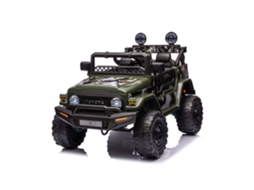 Carro Elétrico Toyota Fj Cruiser 4x4 Com Licença Oficial Da Chipolino - Army Green