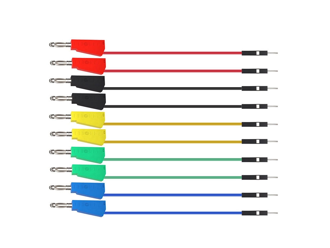 Jump Wires com Plugue Banana 30cm 10pcs