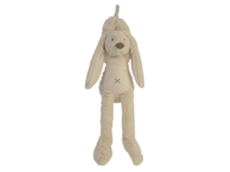 Coelhinho De Pelúcia Happy Horse Richie Com Caixinha De Música Bege 34 Cm Presente Para Bebê