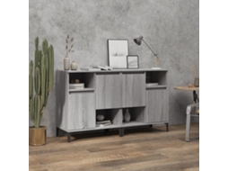 Vidaxl Aparadores 2 Pcs 60x35x70 Cm Derivados Madeira Cinza Sonoma
