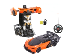 Carro Rc 2 Em 1 Transformação Robô Carros Ação Colisão Deformação Controle Remoto Esportes Dirigindo Brinquedos Para Meninos I01 Aquaforge