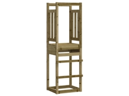 Play Tower, Play Tower Vidaxl Marrom Madeira De Pinho Impregnada (n/a)