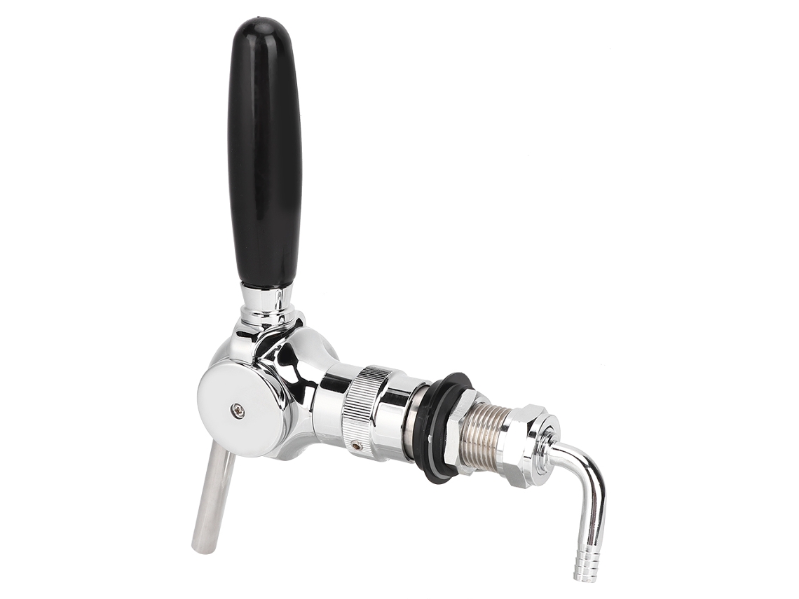 Torneira De Latão Com Controle De Fluxo Para Cerveja Artesanal Caseira, Barril De Chope Doméstico