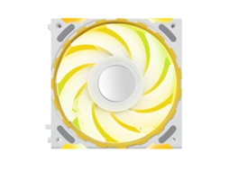 Ventoinha De Resfriamento Para Gabinete De Computador Yeston 120mm Argb 1850rpm Com Rolamento Hdb Pwm Cooler Silencioso