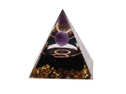 Pirâmide Orgonite Taurus 5cm Energia Positiva