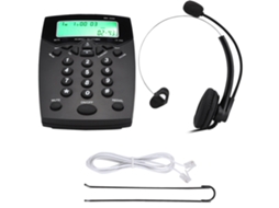 Telefone Empresarial Com Fone De Ouvido E Display Lcd