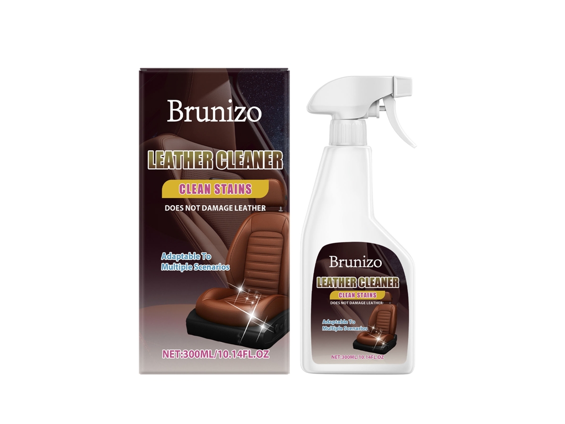 Limpador de Couro Brunizo para Limpeza, Brilho e Remoção de Manchas