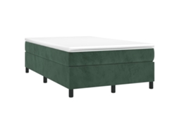 Box Spring Bed, Box Spring Beds Vidaxl Verde Veludo (120 X 190 Cm)