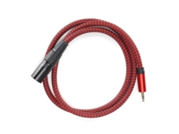 HURRISE Jorindo Xlr Macho para Cabo de Microfone Trs Jack de 3 5 Mm 1/8 Pol. 5 Metros