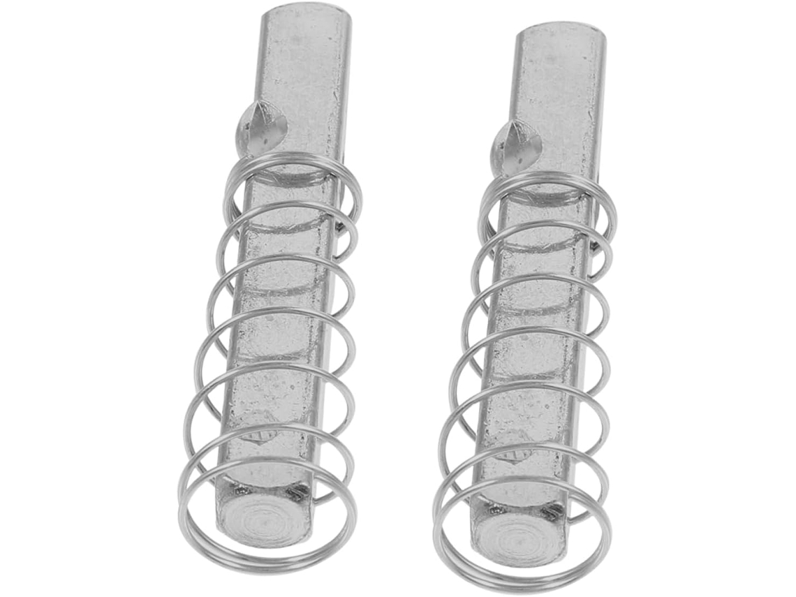 Conjunto De 2 Peças Eixo Maçaneta Porta Em Aço Inoxidável Com Mola Reposição