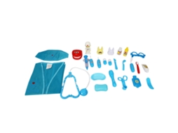 Mali kit de Médico para Crianças com Tenda Roupa Chapéu Estetoscópio Ferramentas Brinquedos de Role Play Interativo