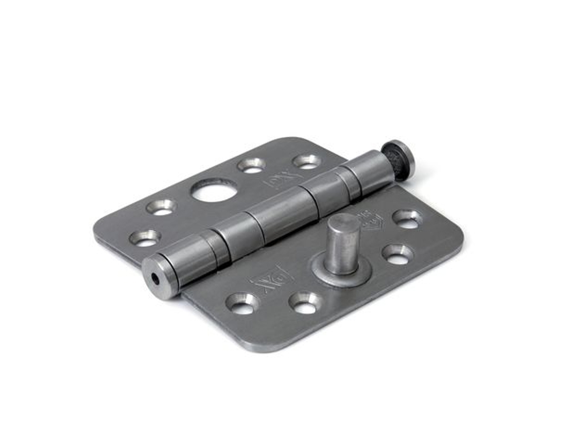 Dobradiças de Segurança Skg 3 Estrelas com Rolamento de Esferas 89 X 89 Mm em Aço Inoxidável com Canto Redondo Cada Peça WOVAR