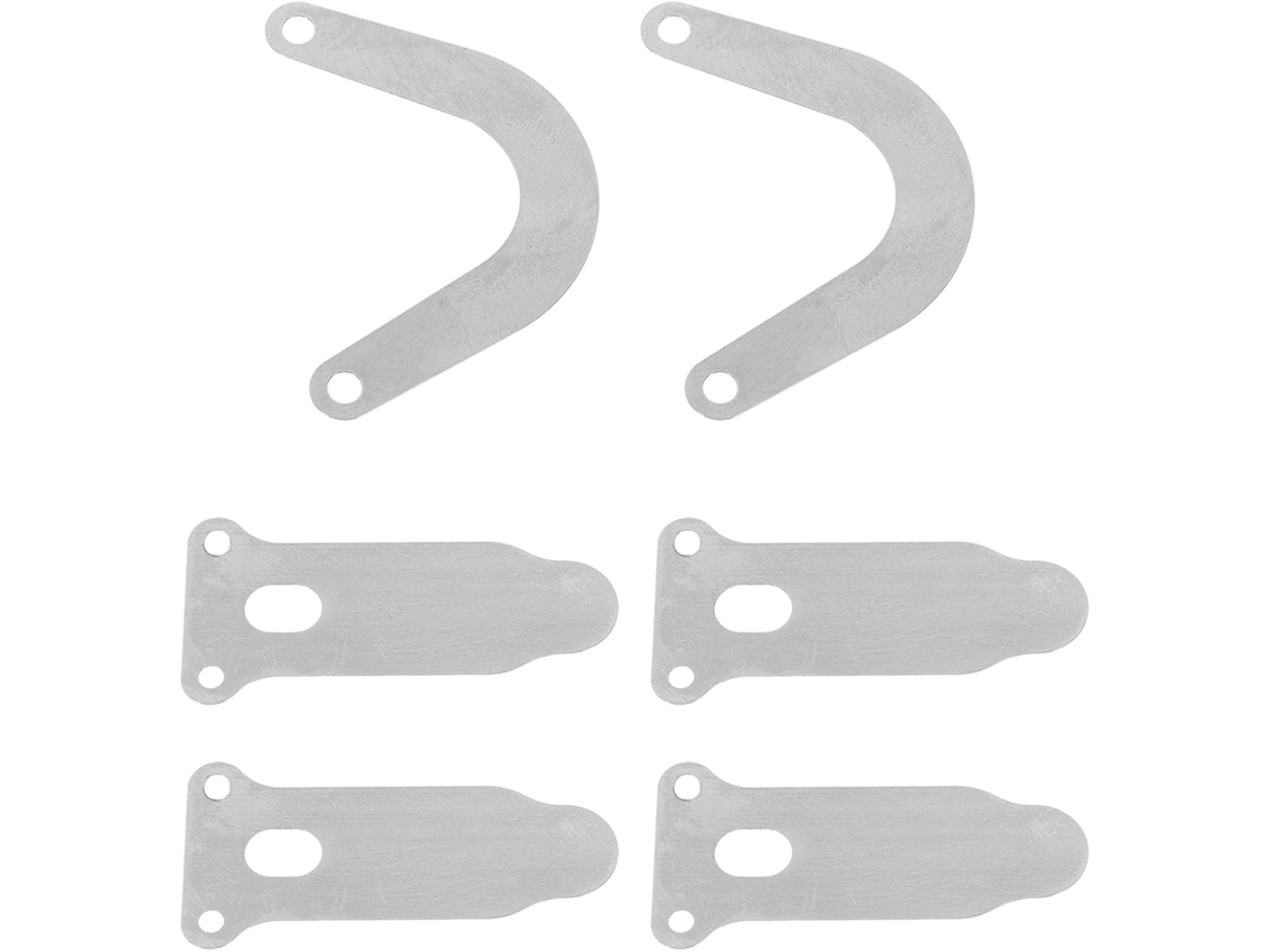 Conjunto De 6 Placas De Válvula De Metal Uv E