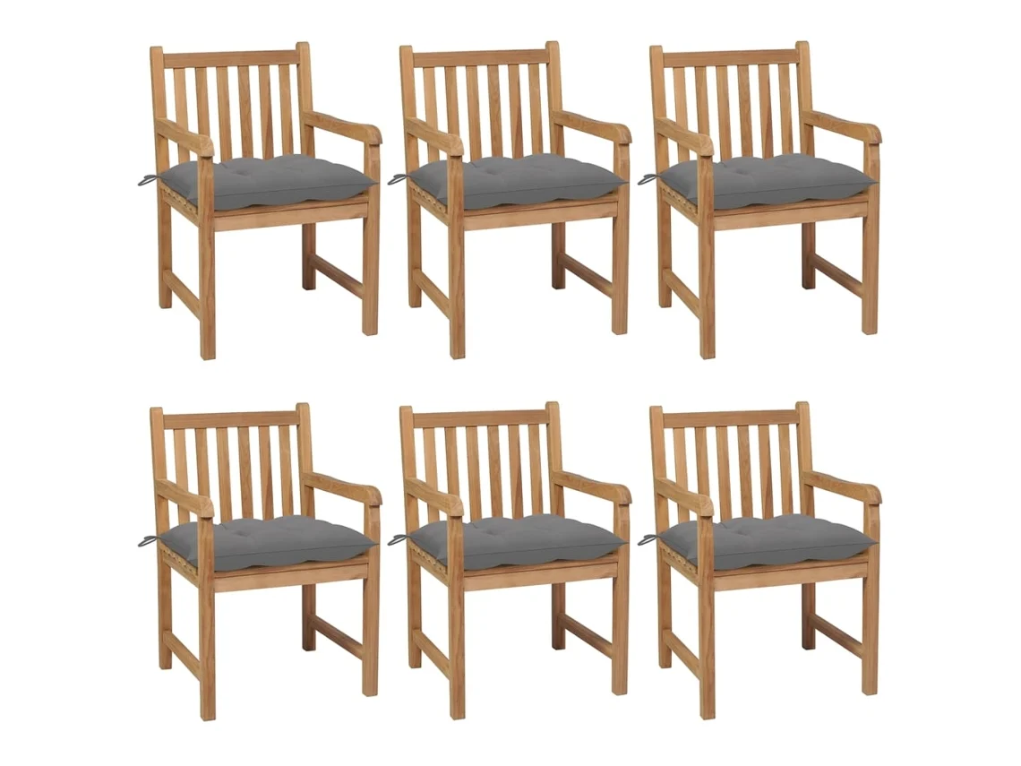 Garden Chair, Garden Chairs Vidaxl Cinzeto Madeira (n/a)