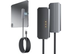 Carregador Magnético Sem Fios 35W para iPad Pro 11 polegadas M4/M5, Cabo Usb C Cinza SIURN