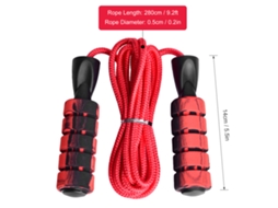 Corda De Pular Ajustável Para Fitness Esportiva Homens Mulheres Crianças Speed Rope