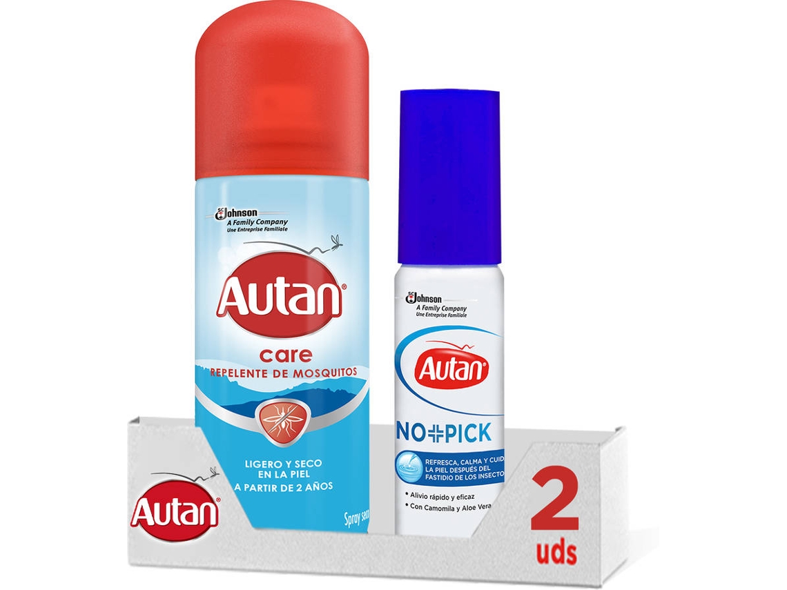 Pack Repelente Multi-Insectos + Tratamento Picadas AUTAN FAMILY CARE