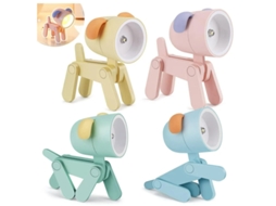 4 Unid. Mini Luz Noturna Yizhood Suporte Telefone 2 Em 1 Azul