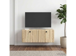 Vidaxl Gabinete De Tv De Parede 78,5 X 41 X 30 Cm Carvalho Sonoma