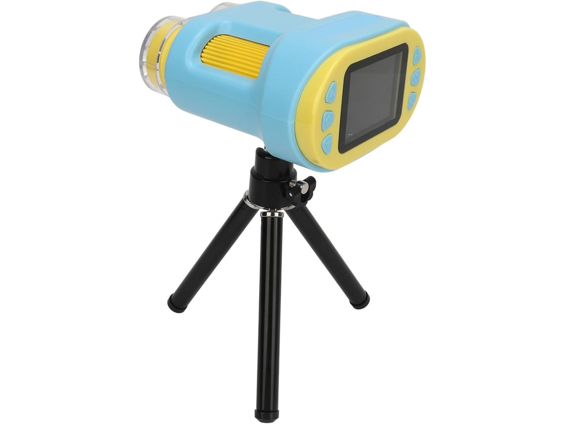 Microscópio De Brinquedo, Microscópio Digital De Lente Dupla Com Ampliação