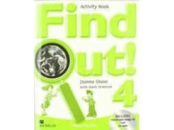 Livro Find Out 4 Activity Book/Pack de M Ormerod e D Shaw (Inglês)