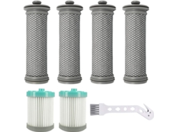 Conjunto de 4 Pré, Filtros e 2 Pós, Filtros Compatíveis com A10 BRILVIBERA