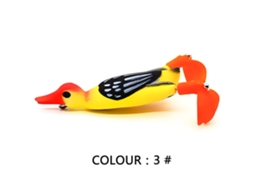 Isca De Pesca Biomimética Flutuante Rotativa 9.5cm 12g