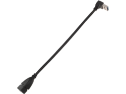 Cabo Extensor Usb Com Adaptador Voltado Para Baixo, Conector Macho E Fêmea Para Dispositivos Usb. Cabo Extensor Usb Com Adaptador Volta Gokoco