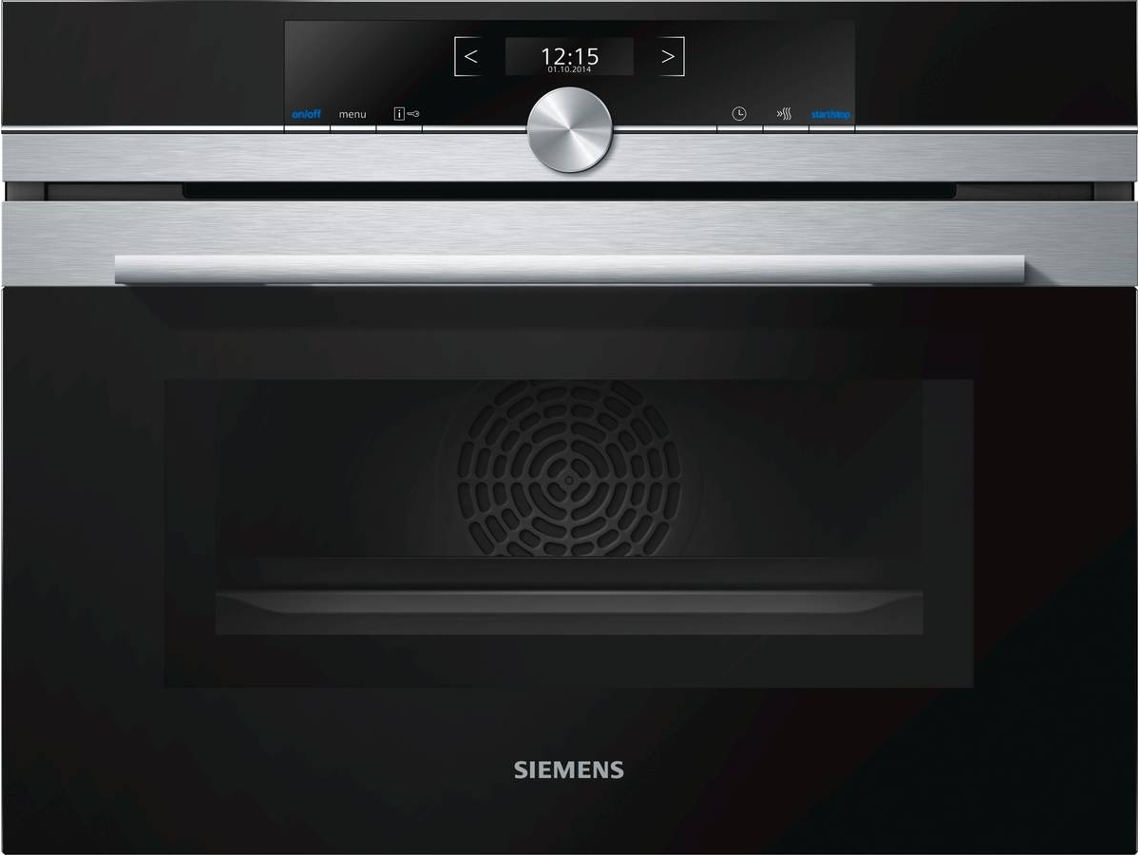 Forno Micro-ondas SIEMENS Cookcontrol CM633GBS1 (45 L - 67 cm - Inox)