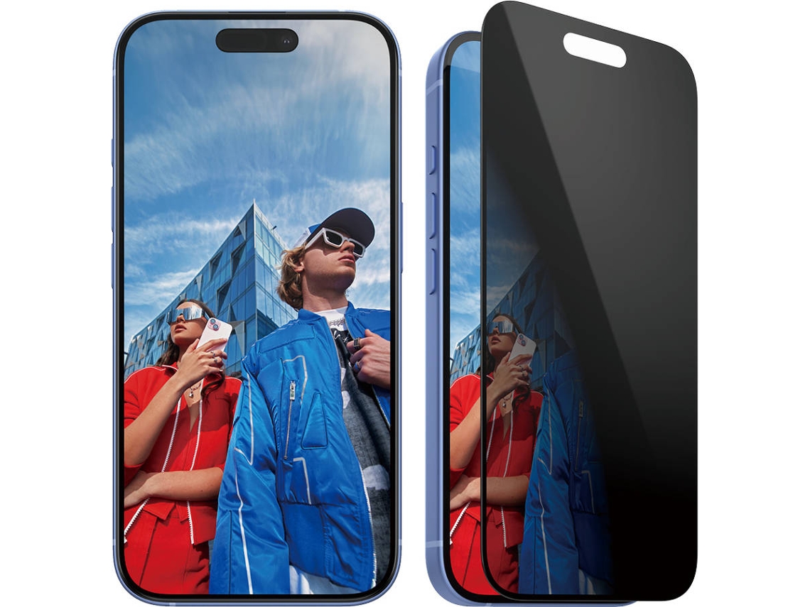 Película de Vidro para Ecrã Privacidade PANZERGLASS iPhone 16 2024 6.1'' - Ultra-Wide Fit