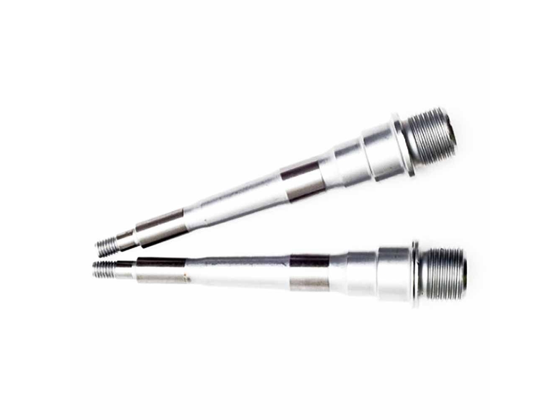 Kit de Eixos de Pedais Cromados X3 Prateadoht Components