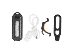 Lanterna Traseira de Bicicleta LED Recarregável USB IPX3 Resistente à Água com 5 Modos para Mountain Bike S/MARCA